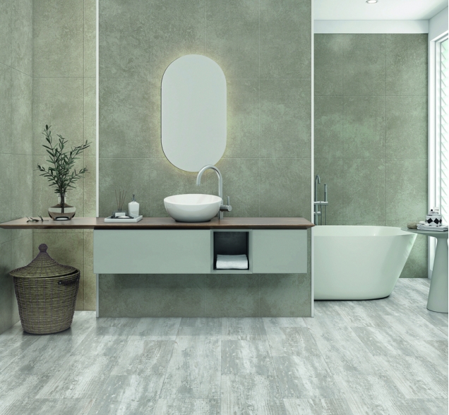 SPC ламинат "CronaFloor" Stone 4V Дублин (600*300*4 мм) — купить в Ангарске