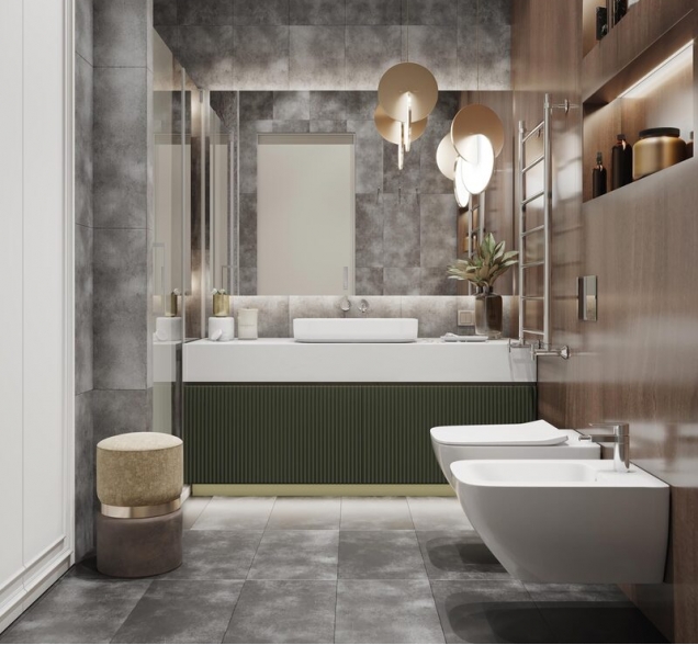 SPC ламинат "CronaFloor" Stone 4V Торнадо Дымчатый (600*300*4 мм) — купить в Ангарске