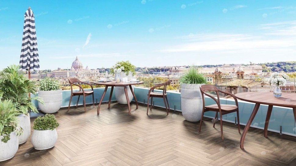 Виниловая плитка "Alpine Floor" Parquet LVT Макадамия (590*118*2,5 мм) — купить в Ангарске