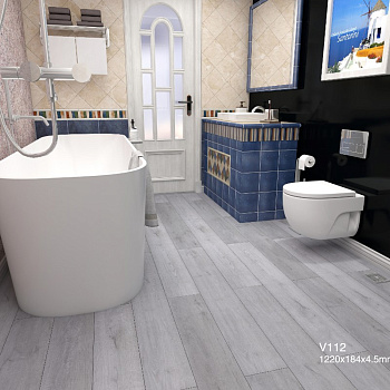 Виниловые полы "Betta" Villa Дуб Леванто V112 (1220*184*4,5 мм) — фото и характеристики